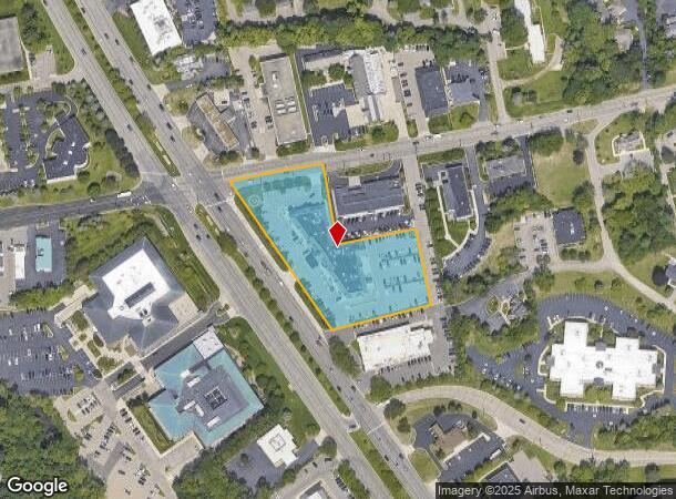  39580 Woodward Ave, Bloomfield Hills, MI Parcel Map