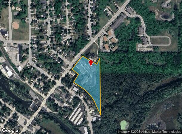  2021 Barton Ave, West Bend, WI Parcel Map