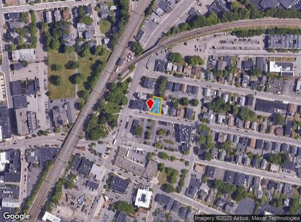 6 Holman St, Attleboro, MA Parcel Map