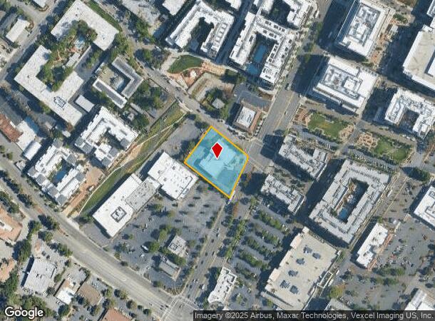  608 San Antonio Rd, Mountain View, CA Parcel Map