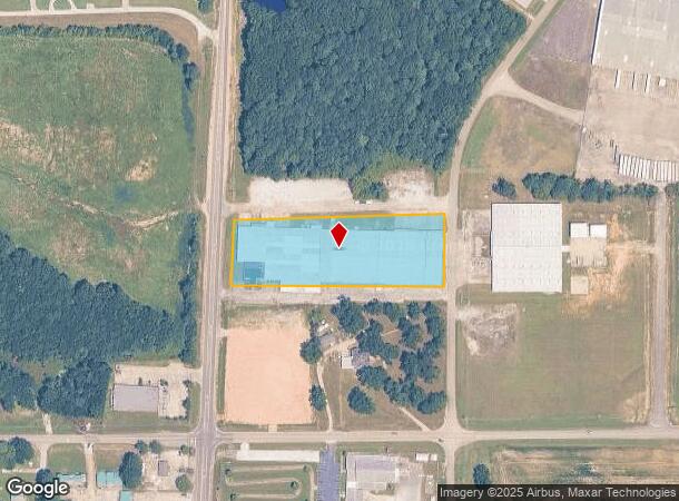  1032 N Fourth St, Baldwyn, MS Parcel Map