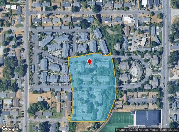  3924 Santiam Pass Way Ne, Salem, OR Parcel Map