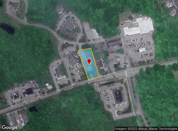  107 Main St, Hebron, CT Parcel Map