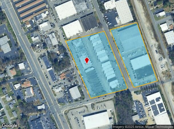 8421 Sanford Dr, Henrico, VA Parcel Map