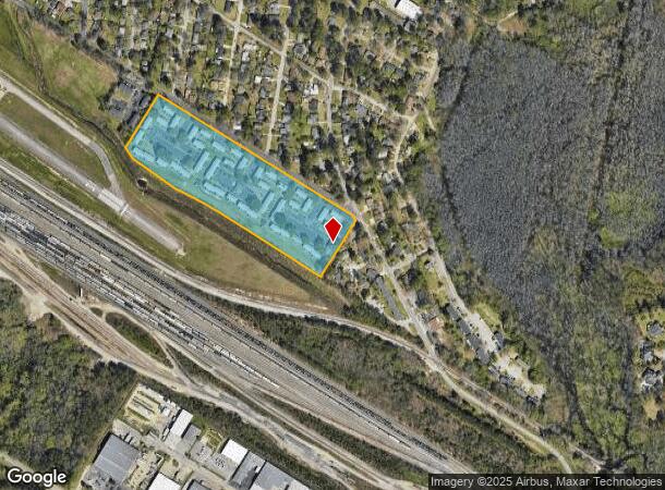  4000 Plowden Rd, Columbia, SC Parcel Map