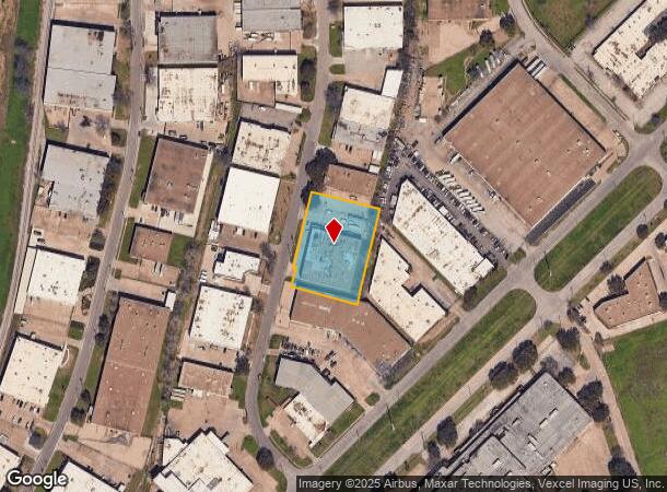  9144 King Arthur Dr, Dallas, TX Parcel Map