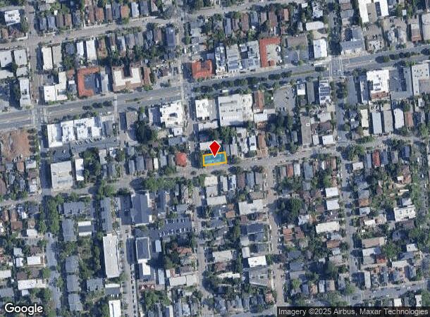 2025 Mcgee Ave, Berkeley, CA Parcel Map