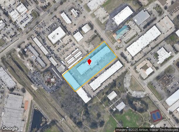 16910 N Texas Ave, Webster, TX Parcel Map