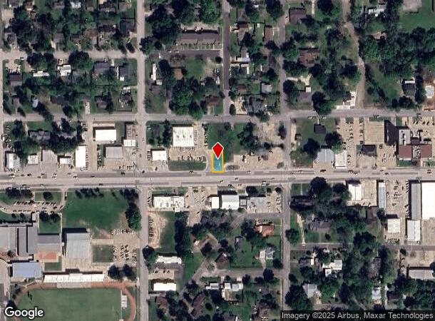  614 W Church St, Livingston, TX Parcel Map