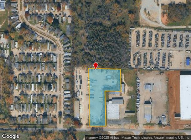  1310 W Oakdale Rd, Grand Prairie, TX Parcel Map