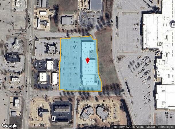  3882 Market Center Dr, Tupelo, MS Parcel Map