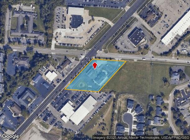890 Columbus Ave, Lebanon, OH Parcel Map