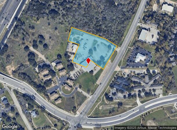 1700 N Austin Ave, Georgetown, TX Parcel Map