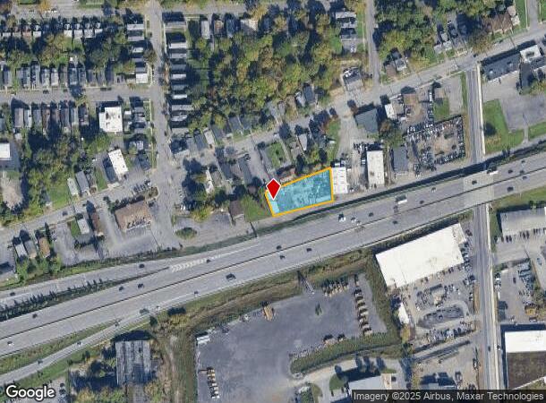  313 Riegel St, Syracuse, NY Parcel Map