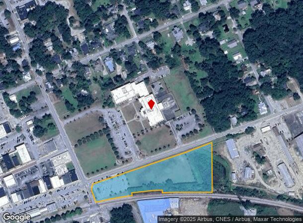 210 Railroad St, Thomson, GA Parcel Map