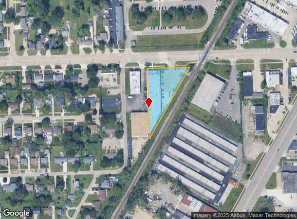  17850 E 14 Mile Rd, Fraser, MI Parcel Map