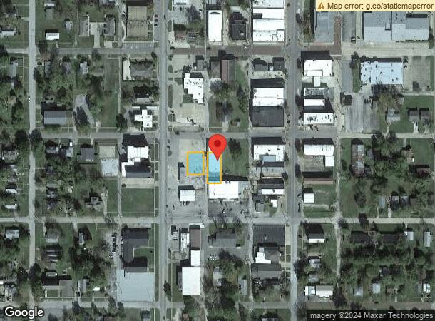  300 S Mekusukey Ave, Wewoka, OK Parcel Map