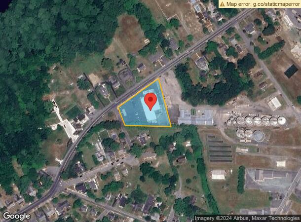  308 W Market St, Snow Hill, MD Parcel Map