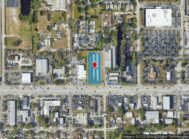  7501 Park Blvd N, Pinellas Park, FL Parcel Map