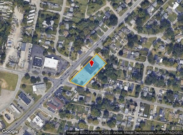 1162 S Harris Ave, Columbus, OH Parcel Map