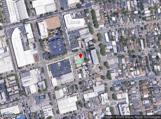  1030 Carleton St, Berkeley, CA Parcel Map