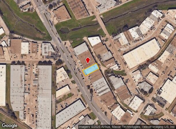  2610 Irving Blvd, Dallas, TX Parcel Map