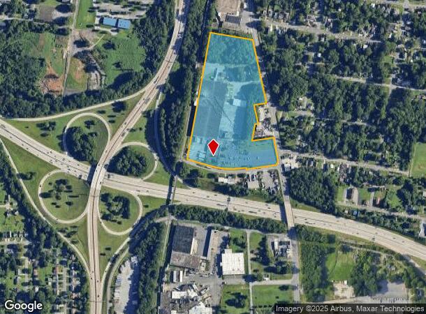 555 Aureole St, Winston Salem, NC Parcel Map