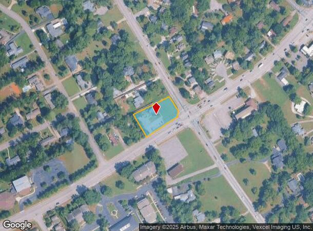 1202 Se Broad St, Murfreesboro, TN Parcel Map