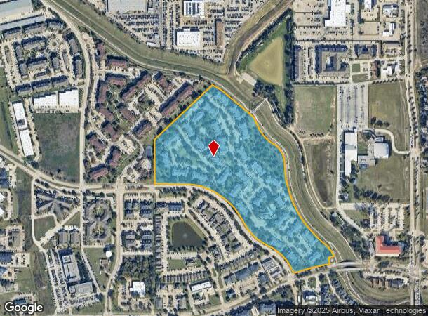 21540 Provincial Blvd, Katy, TX Parcel Map