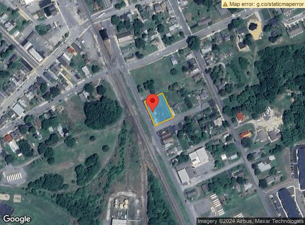  206 S Bassett St, Clayton, DE Parcel Map