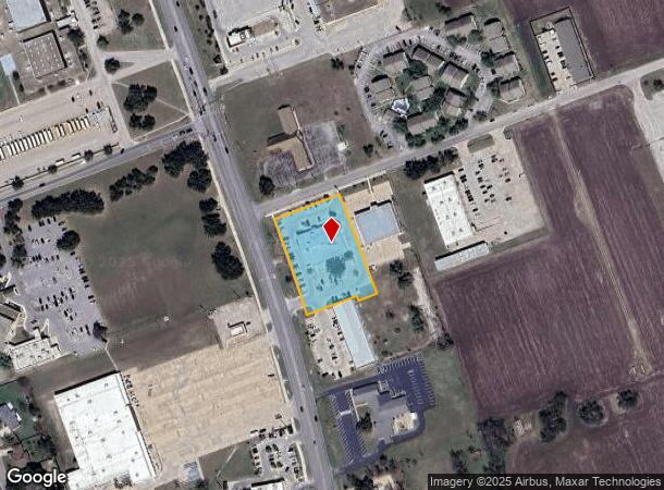 2708 N Main St, Taylor, TX Parcel Map