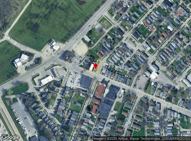  1935 Consaul St, Toledo, OH Parcel Map