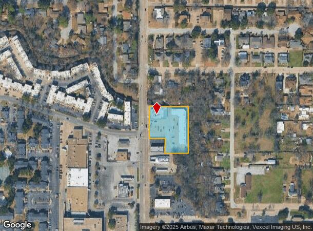  1001 S Bowen Rd, Arlington, TX Parcel Map