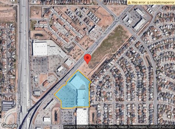  2036 N Zaragoza Rd, El Paso, TX Parcel Map