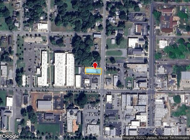 206 N Maple St, Graham, NC Parcel Map