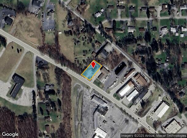 1637 N Main Street Ext, Butler, PA Parcel Map