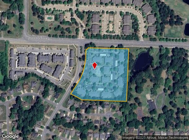 1 Wimbledon Green Cir, Little Rock, AR Parcel Map