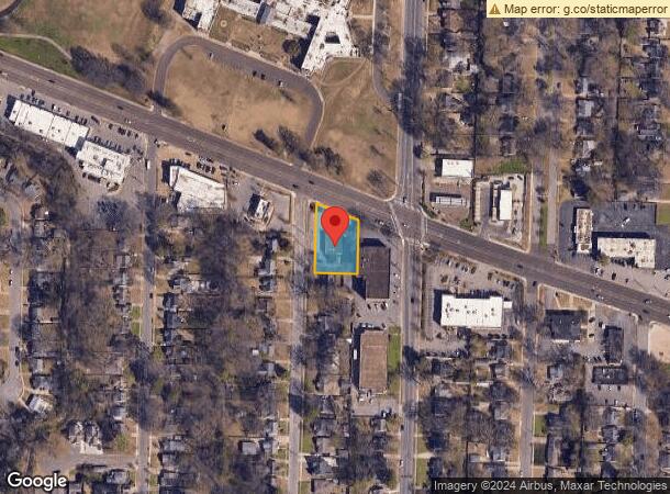  3245 Poplar Ave, Memphis, TN Parcel Map