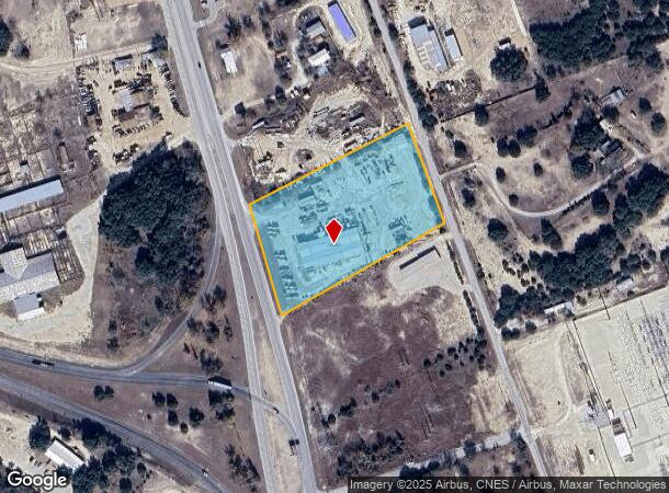 1550 N Us Highway 281, Lampasas, TX Parcel Map