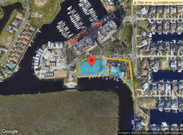  5828 Cape Harbour Dr, Cape Coral, FL Parcel Map