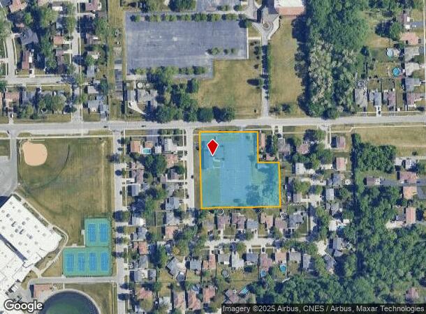  5533 W 151St St, Oak Forest, IL Parcel Map