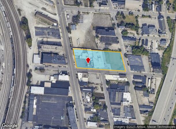  1136 Straight St, Cincinnati, OH Parcel Map