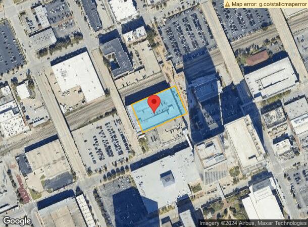  11 E 1St St, Tulsa, OK Parcel Map