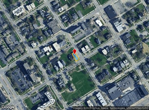  603 Locust St, Toledo, OH Parcel Map