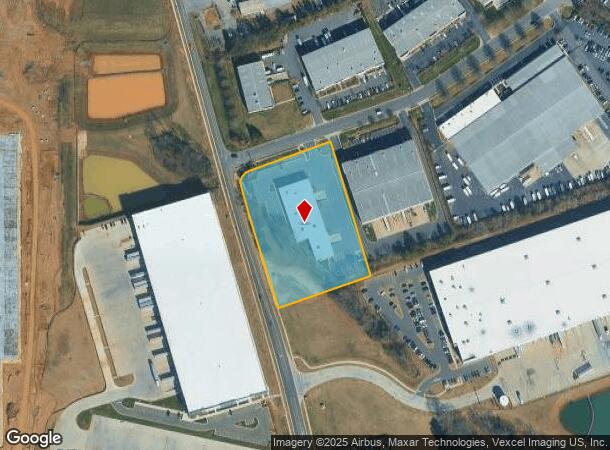 510 Eagleton Downs Dr, Pineville, NC Parcel Map