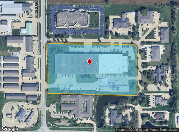4105 Fieldstone Rd, Champaign, IL Parcel Map