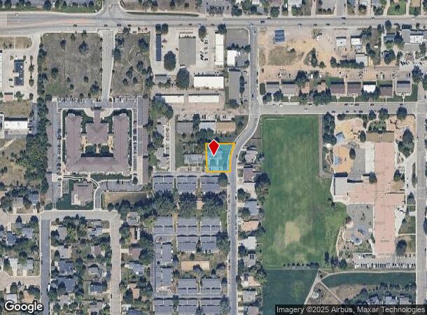  701 Simpson Dr, Lafayette, CO Parcel Map