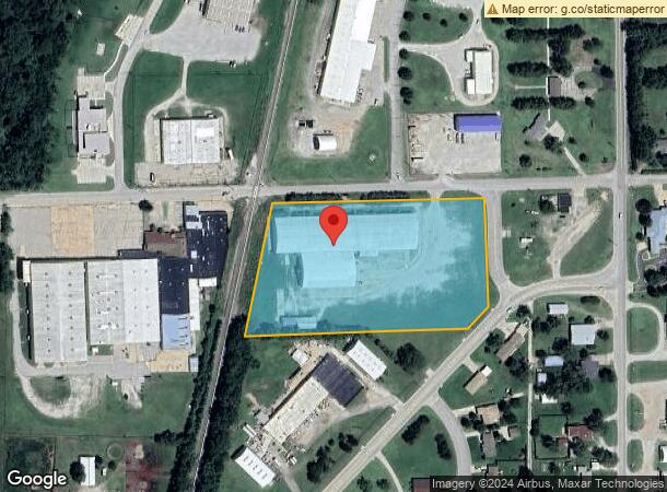  202 E Hillside St, Wellington, KS Parcel Map