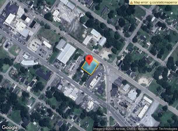  810 E Broad St, Dunn, NC Parcel Map