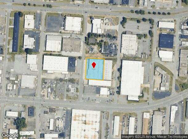 1024 Gatewood Ave, Greensboro, NC Parcel Map